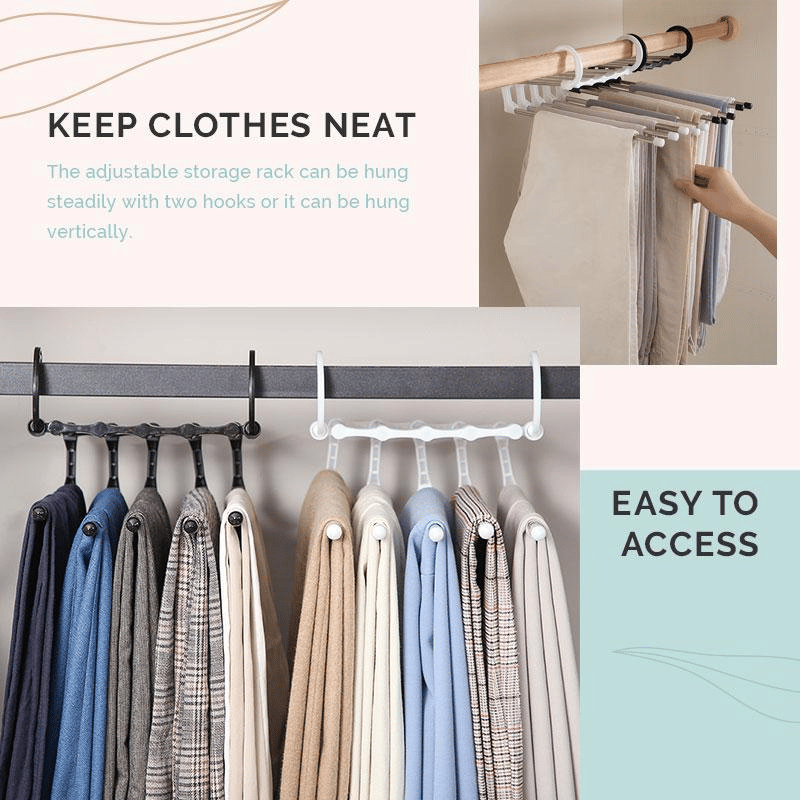 (🔥Hot Sale NOW- SAVE 49% OFF) Multifunctional Pants Rack