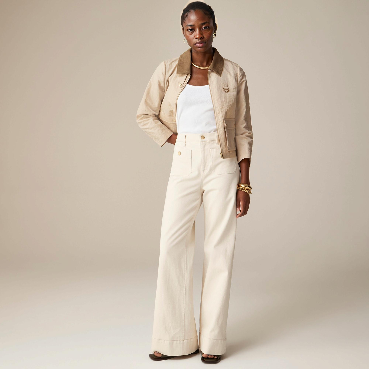 Last Day 50% OFF🔥Tummy Control Sailor Wide Leg Trouser (Buy 2 Free Shipping)