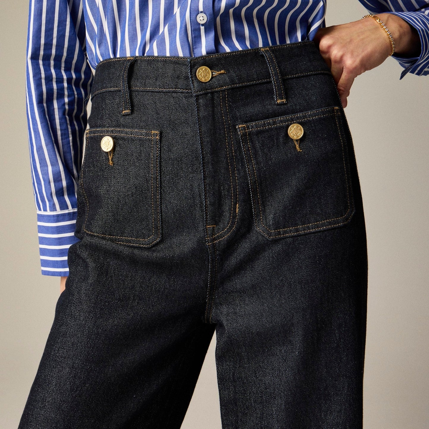 Last Day 50% OFF🔥Tummy Control Sailor Wide Leg Trouser (Buy 2 Free Shipping)