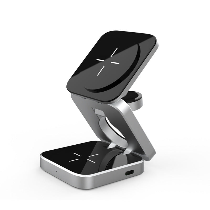 3 In 1 Foldable Magnetic Charger Station