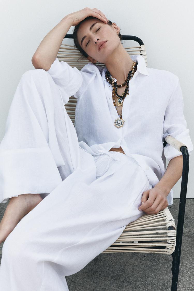 Last day 50%OFF🔥100% LINEN PALAZZO SET(Buy 2 Free Shipping)