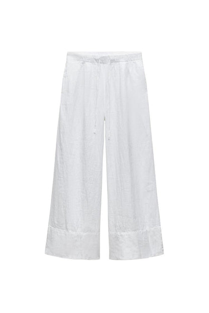 Last day 50%OFF🔥100% LINEN PALAZZO SET(Buy 2 Free Shipping)