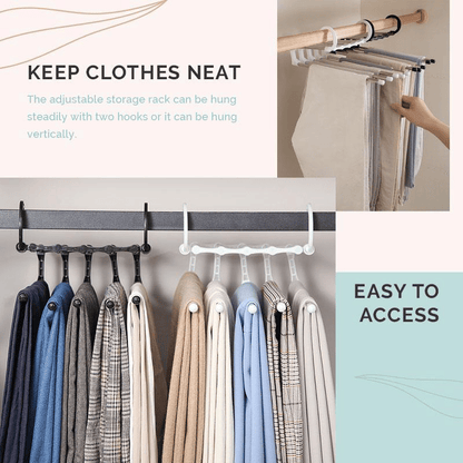 (🔥Hot Sale NOW- SAVE 49% OFF) Multifunctional Pants Rack