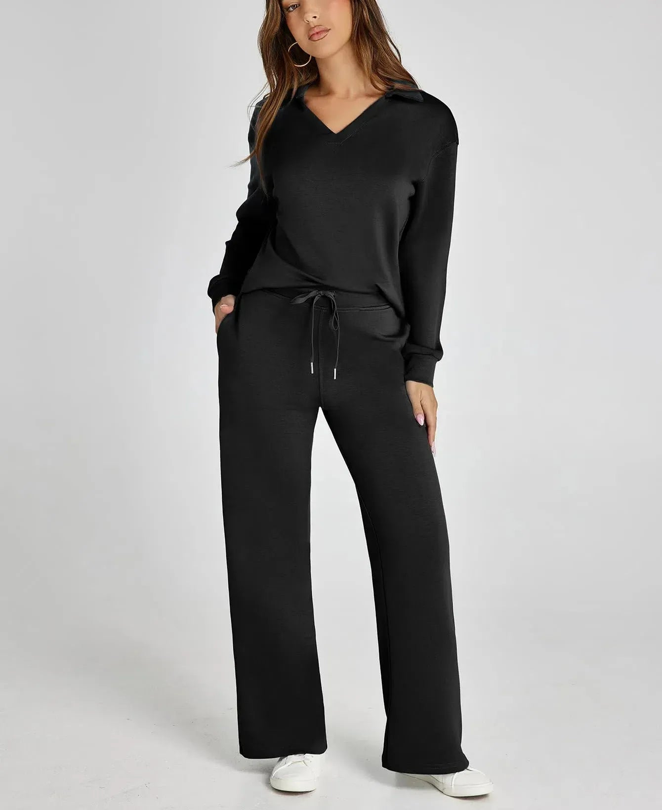 Women's Fall Transition 2-Piece Set - Breathable & Wrinkle Resistant Sweatsuits Sets