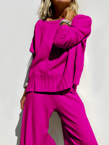 ⏰ LAST DAY SAVE 50% 💥2025 Hot Sale Soft Cashmere Casual Sweater Suit