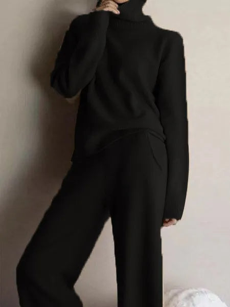 ⏰ LAST DAY SAVE 49% 💥 2025 Hot Sale Soft Cashmere Turtleneck Set