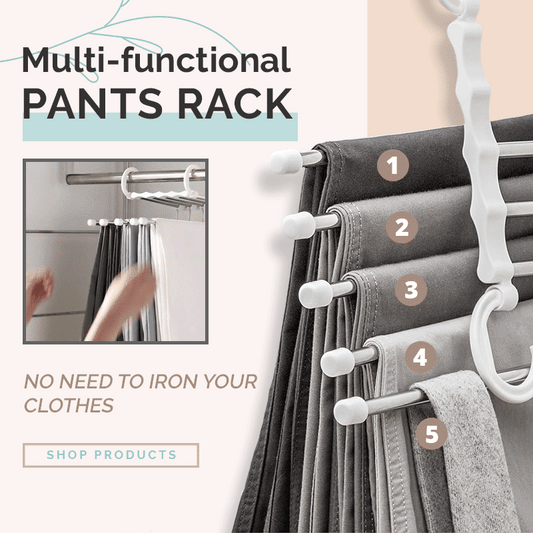 (🔥Hot Sale NOW- SAVE 49% OFF) Multifunctional Pants Rack