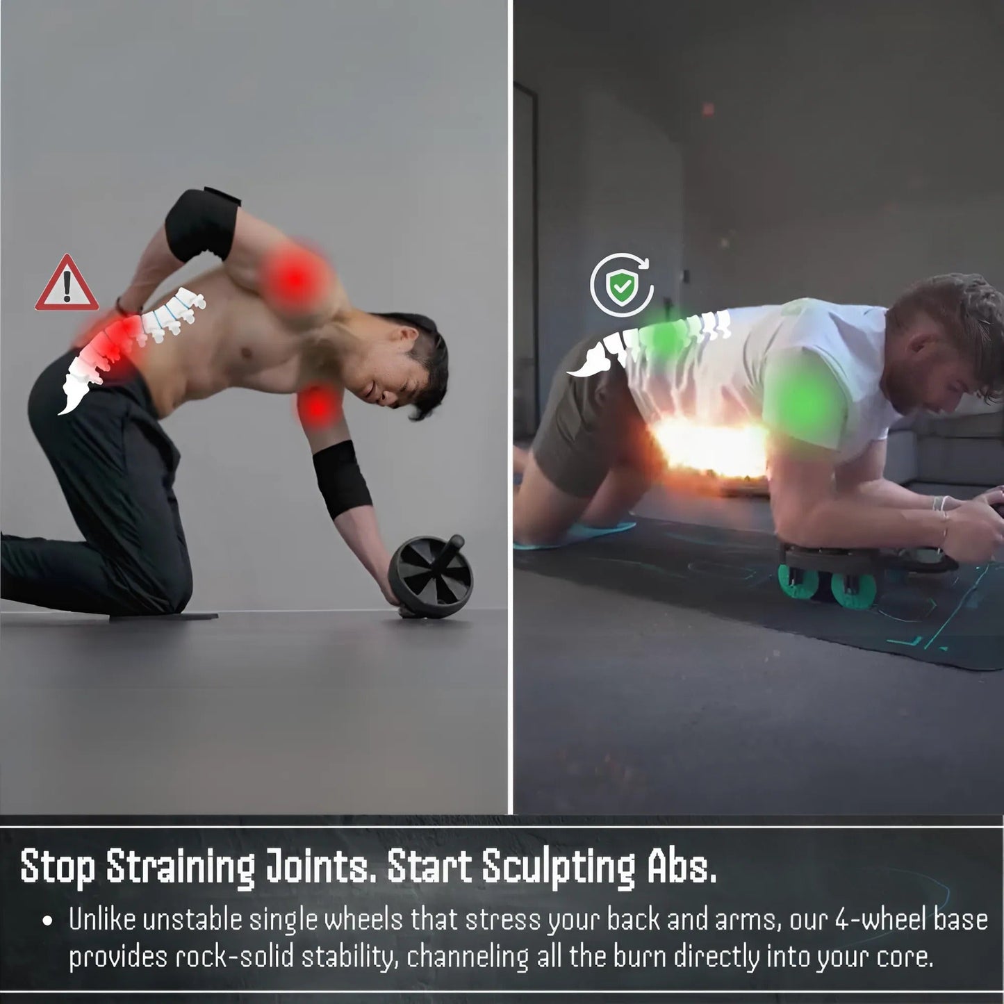 Caitlyn Gym™ Premium Ab Roller