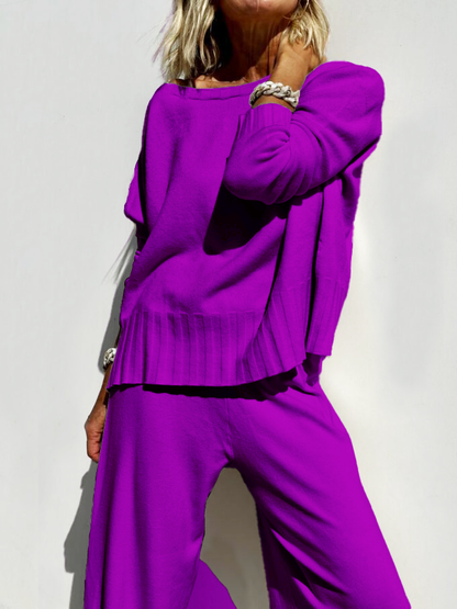 ⏰ LAST DAY SAVE 50% 💥2025 Hot Sale Soft Cashmere Casual Sweater Suit