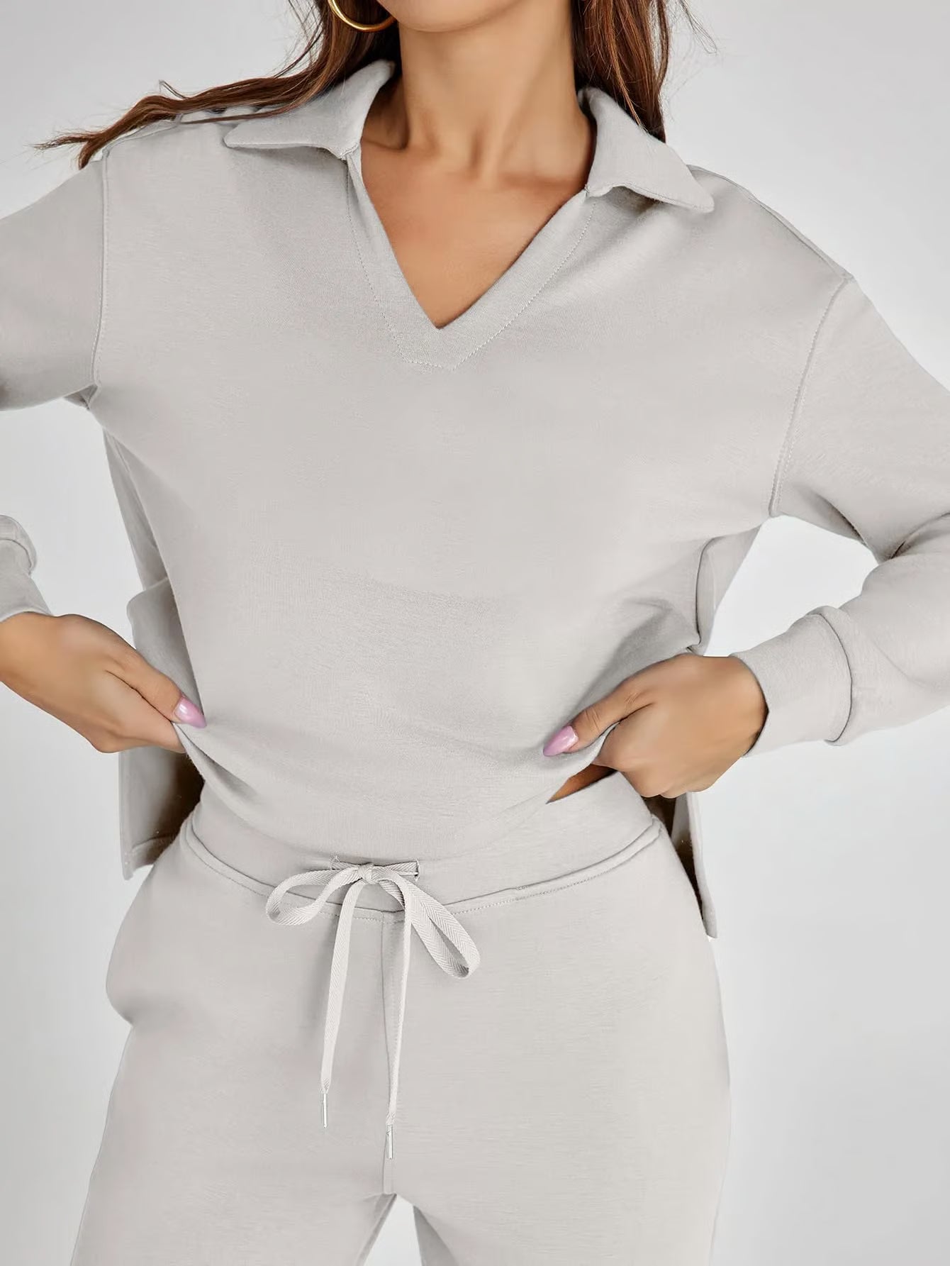 Women's Fall Transition 2-Piece Set - Breathable & Wrinkle Resistant Sweatsuits Sets