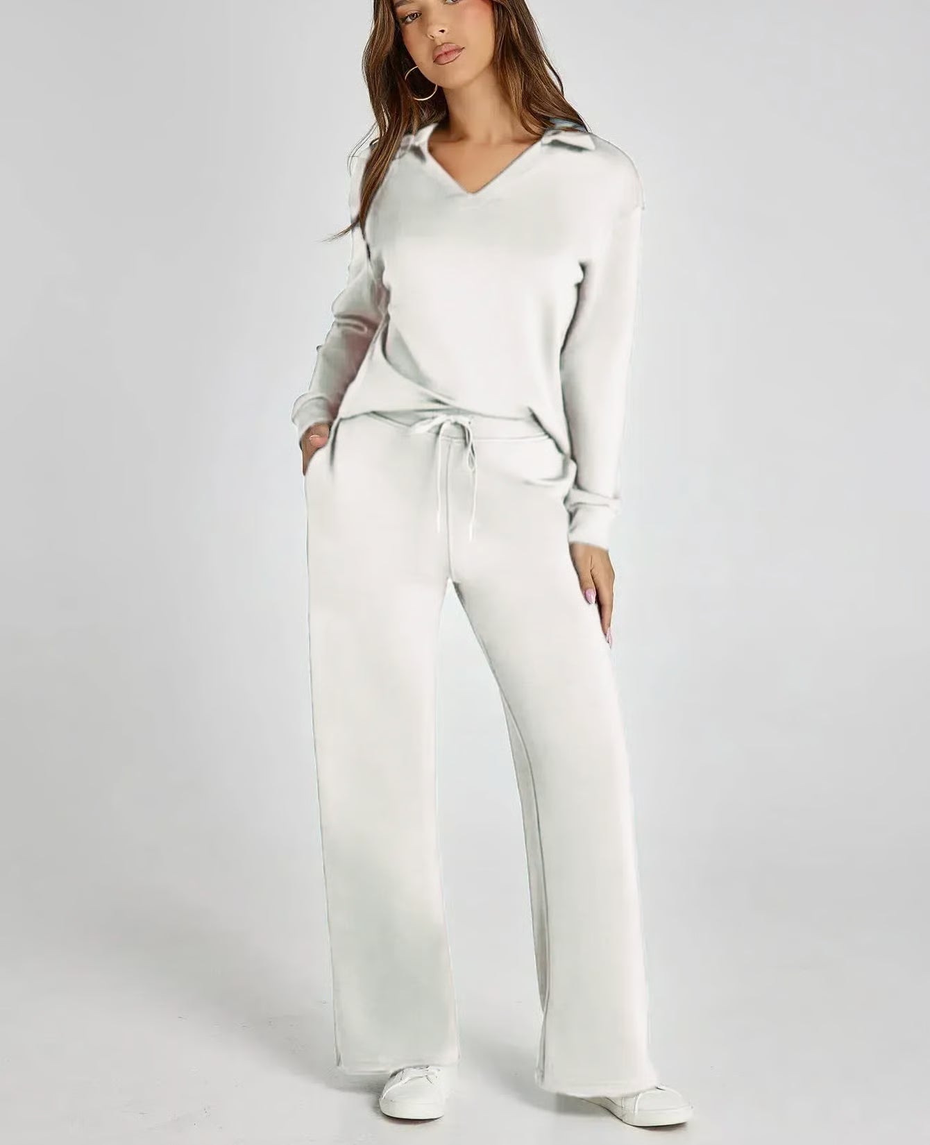 Women's Fall Transition 2-Piece Set - Breathable & Wrinkle Resistant Sweatsuits Sets