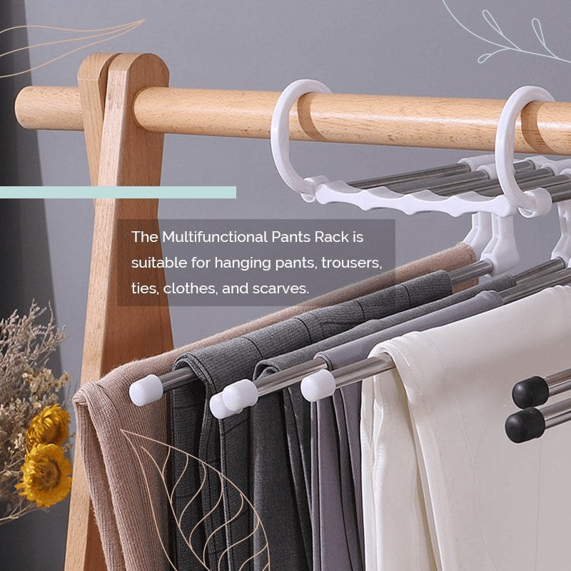(🔥Hot Sale NOW- SAVE 49% OFF) Multifunctional Pants Rack