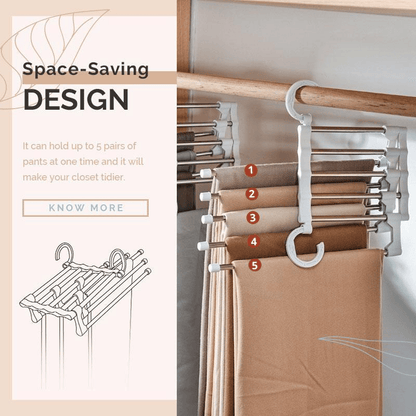 (🔥Hot Sale NOW- SAVE 49% OFF) Multifunctional Pants Rack