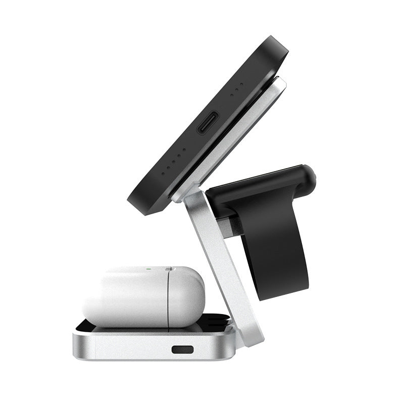 3 In 1 Foldable Magnetic Charger Station