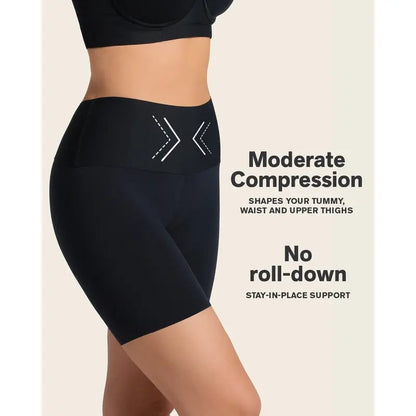 🔥 Stay-In-Place Seamless Shaper – No Roll, All Comfort & Curve Magic! 🍑✨👗