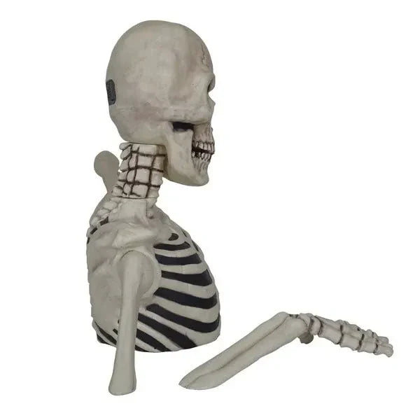 🎃 Giant Skeleton with Glowing Eyes & Eerie Sounds | Early Bird Halloween Sale