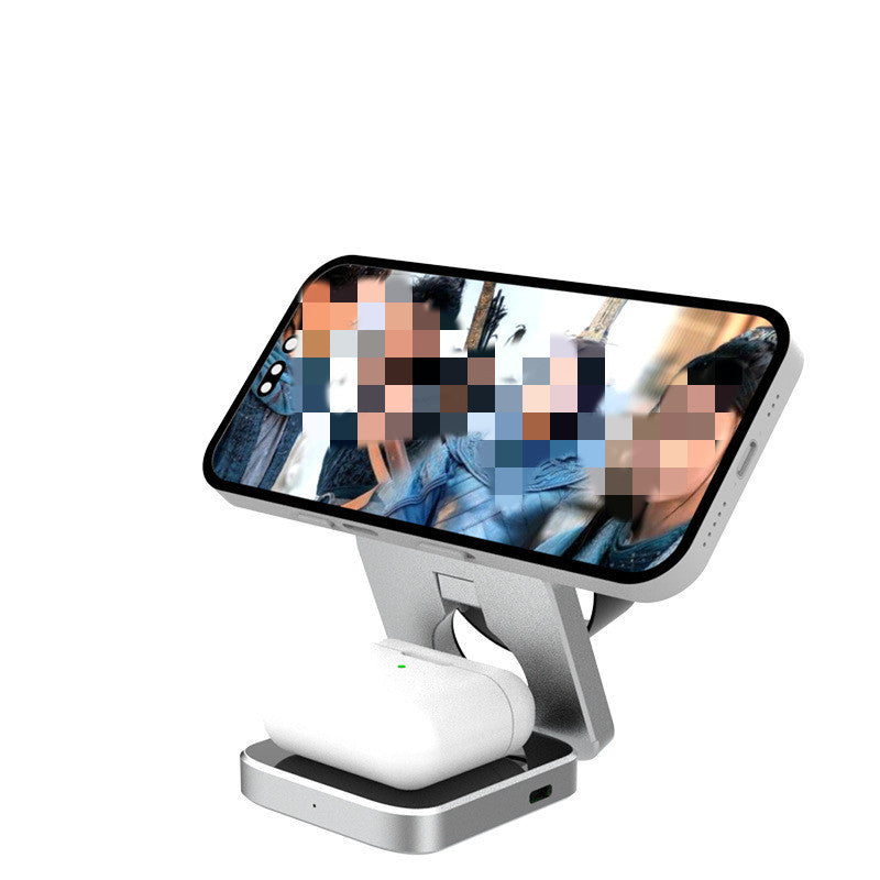 3 In 1 Foldable Magnetic Charger Station